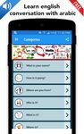 Learn english conversation with arabic capture d'écran apk 14