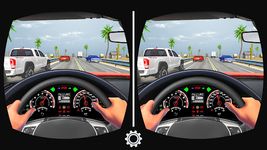 Captura de tela do apk Tráfego VR Racing Racing In Driving Car: Virtual 5