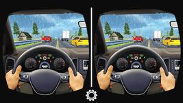 Captura de tela do apk Tráfego VR Racing Racing In Driving Car: Virtual 3