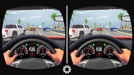 자동차 운전에서의 VR 트래픽 경주 : 가상 게임의 스크린샷 apk 10