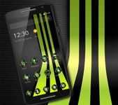 Fluorescent Green Stripe Theme Bild 3