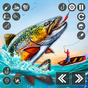 Ikon mania memancing: kail menangkap ikan