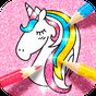 Livro para colorir Unicorn - Unicorn Coloring Book