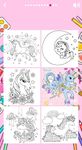 Captura de tela do apk Livro para colorir Unicorn - Unicorn Coloring Book 13