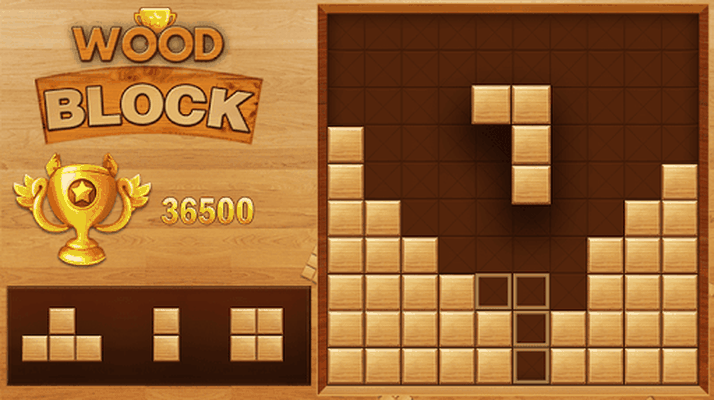 wood block classic block puzzle game