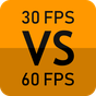 Ikona apk 30 FPS vs 60 FPS