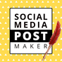 Post Maker - Graphics Design For Social Media Post Icon