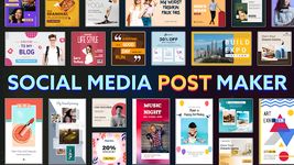 Captură de ecran Post Maker - Graphics Design For Social Media Post apk 7