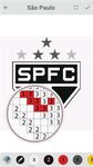 Pixel football logos : Sandbox color by numbers στιγμιότυπο apk 