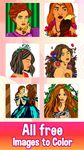 Princess Color by Number Book: Girls Coloring Book image 4