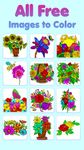 Adult Color by Number Book - Paint Flowers Pages image 6