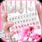 Tema Keyboard Glittering Pink Diamond