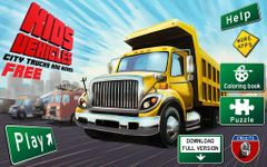 Картинка 13 Kids Vehicles: City Trucks & Buses Lite + puzzle