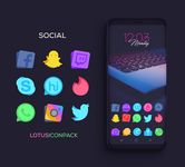 Скриншот  APK-версии Lotus Icon Pack