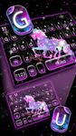 Thème de clavier Night Galaxy Unicorn capture d'écran apk 3