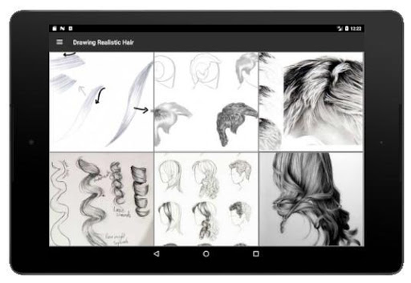 Realistisches Haar zeichnen für Android - Download