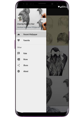 Realistisches Haar zeichnen für Android - Download