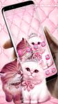 Lovely Cute pink Cat Theme image 9