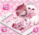 Lovely Cute pink Cat Theme image 7