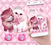 Lovely Cute pink Cat Theme image 6