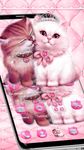 Lovely Cute pink Cat Theme image 1
