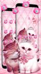 Картинка  Lovely Cute pink Cat Theme