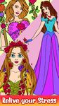 Princess Glitter Color by Number - Adult Coloring ảnh số 