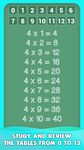 Tables de multiplication pour les enfants gratuits capture d'écran apk 10