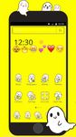 Cartoon Yellow Elfin Emoji Theme image 1