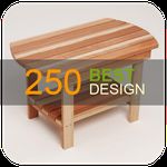 Gambar 250 Desain Meja Kayu 3