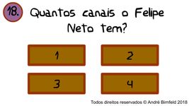 Gênio Quiz Felipe Neto screenshot APK 