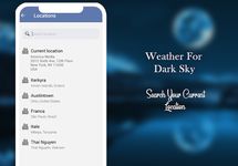 Dark Sky Live Weather capture d'écran apk 1