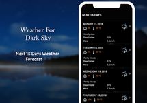 Dark Sky Live Weather capture d'écran apk 