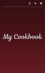 Screenshot 1 di My Cookbook apk