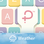 Pastel Keyboard Theme Color -  Add colorful design