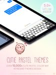 ภาพหน้าจอที่ 13 ของ Pastel Keyboard Theme Color -  Add colorful design