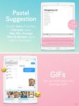 ภาพหน้าจอที่ 10 ของ Pastel Keyboard Theme Color -  Add colorful design